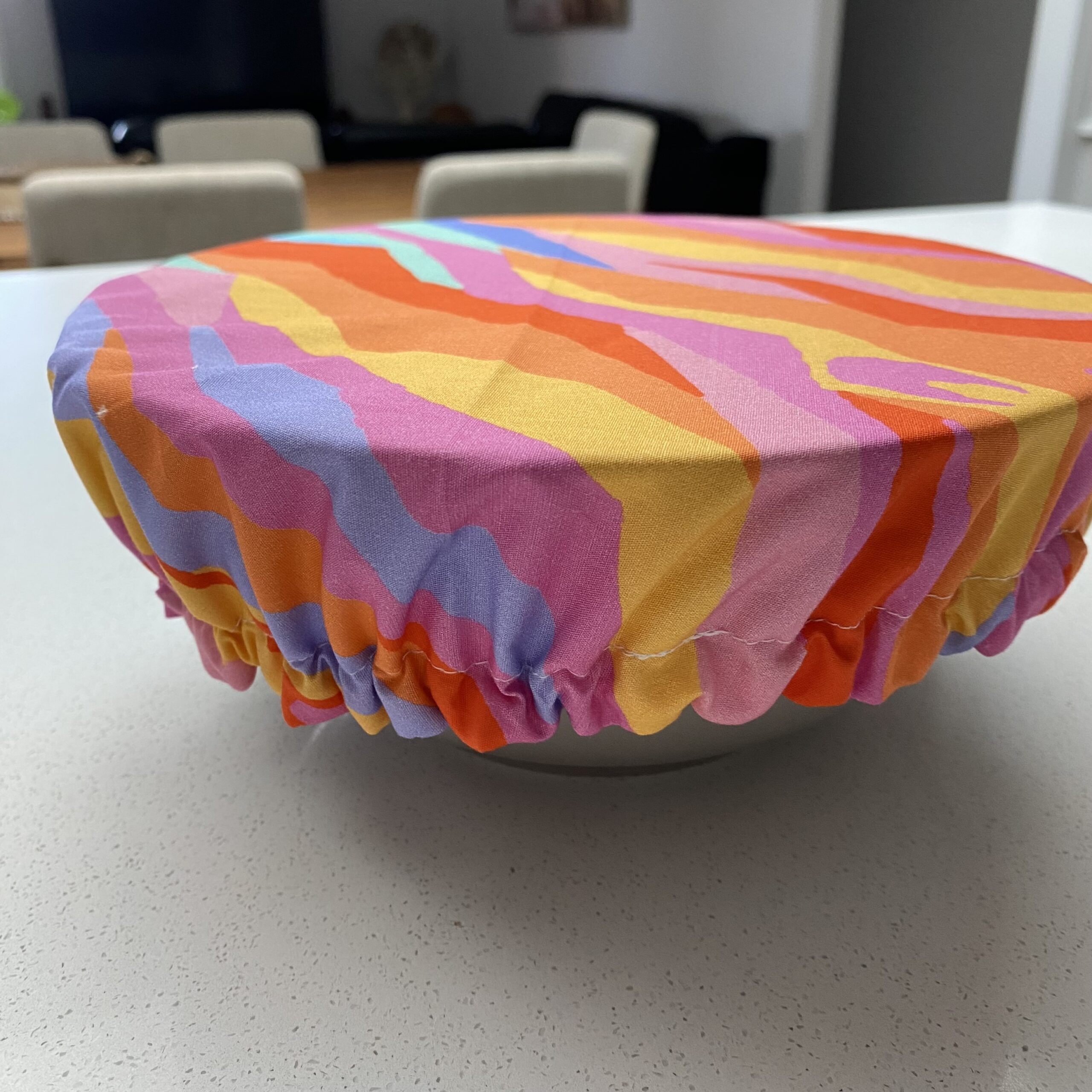 Planet Revive Reusable Food Bowl Cover Splashes Colour