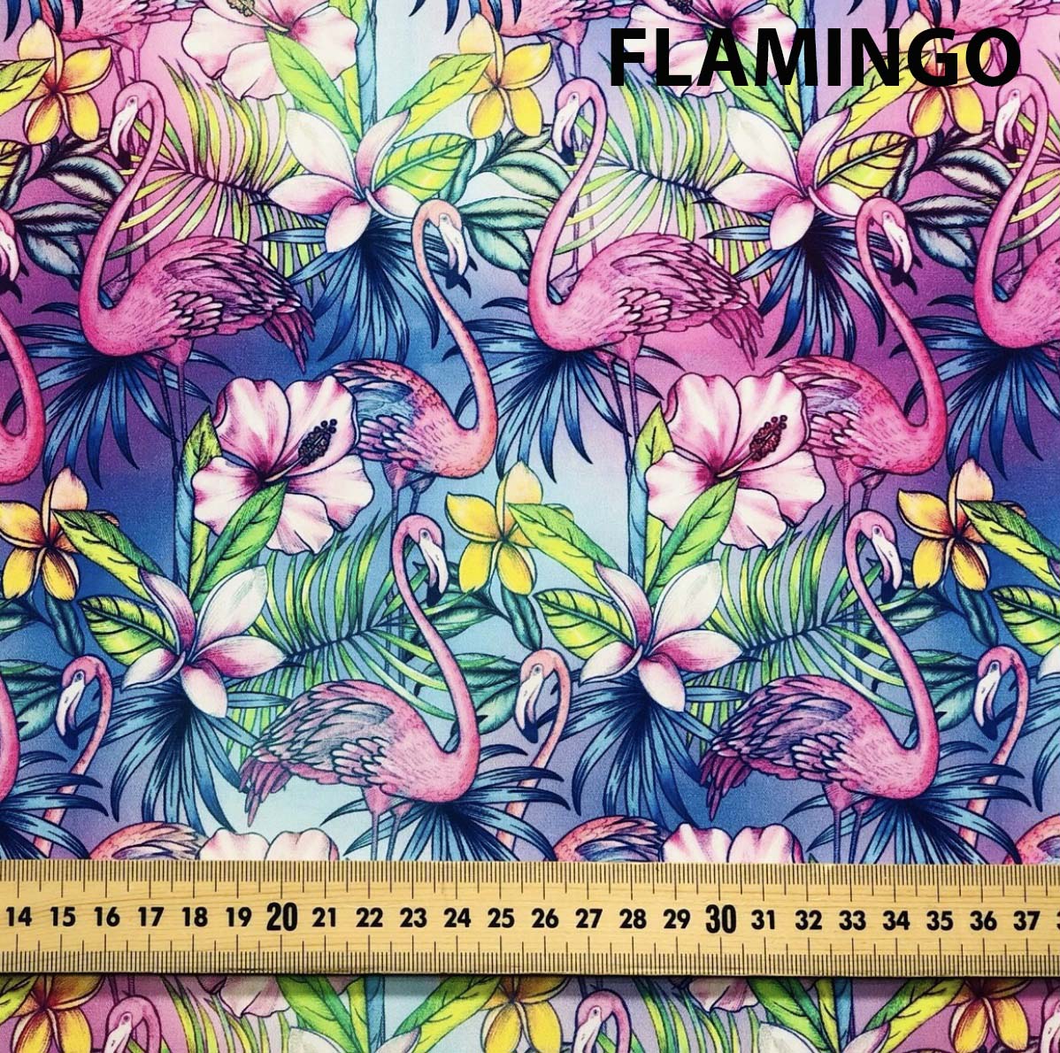 Planet Revive Pattern Flamingos