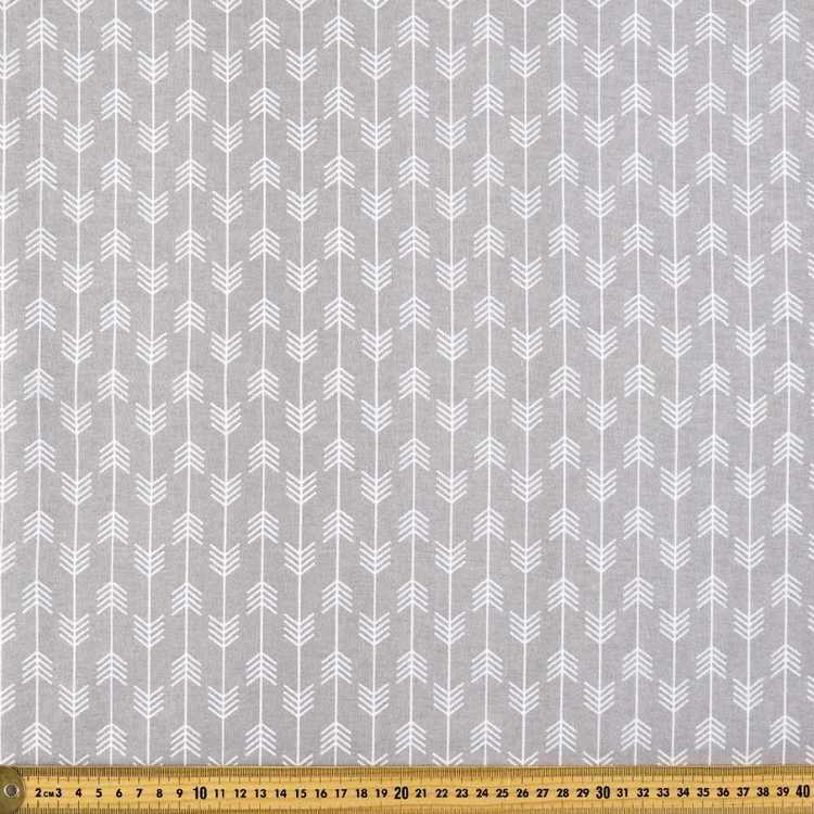 Planet Revive Pattern Grey Arrows