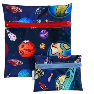 Planet Revive Reusable Snack Sandwich Bag Planets