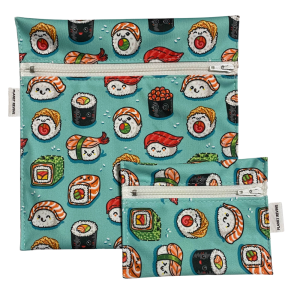 Planet Revive Reusable Snack Sandwich Bag Sushi