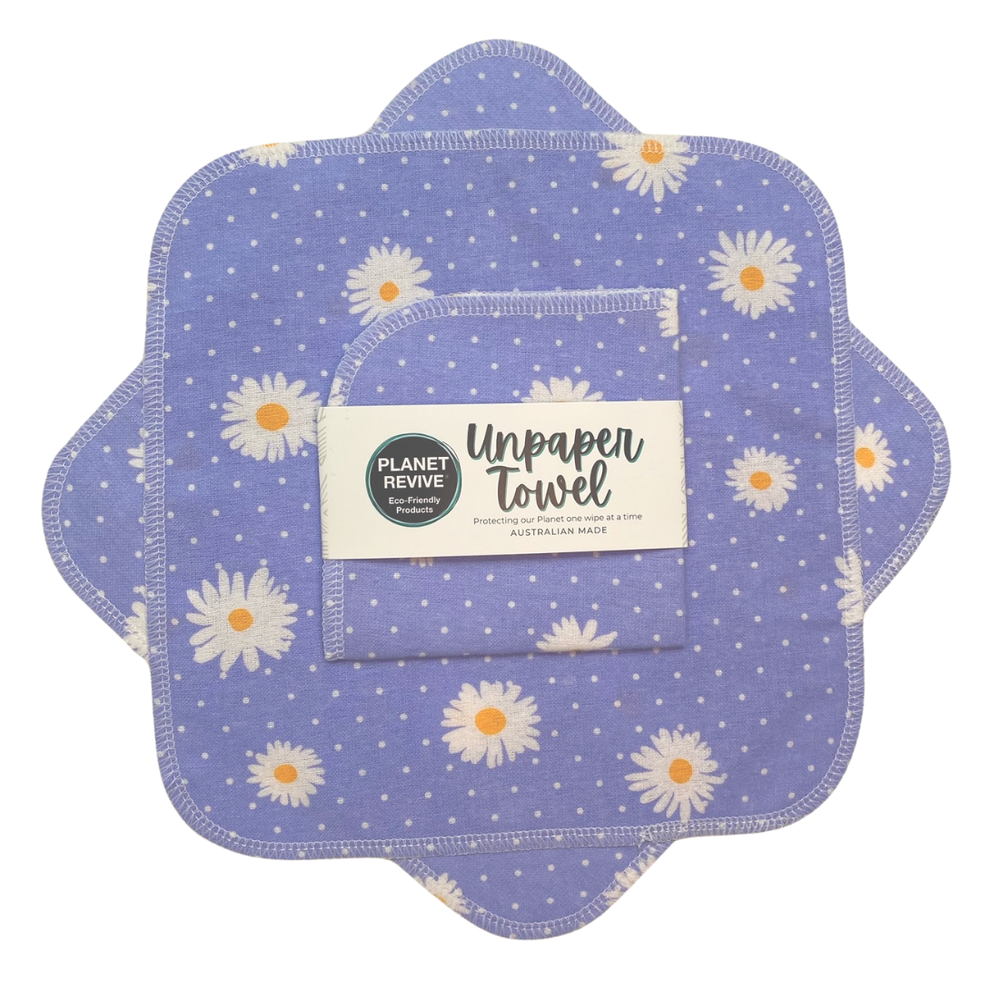 Planet Revive Unpaper Towel Daisies