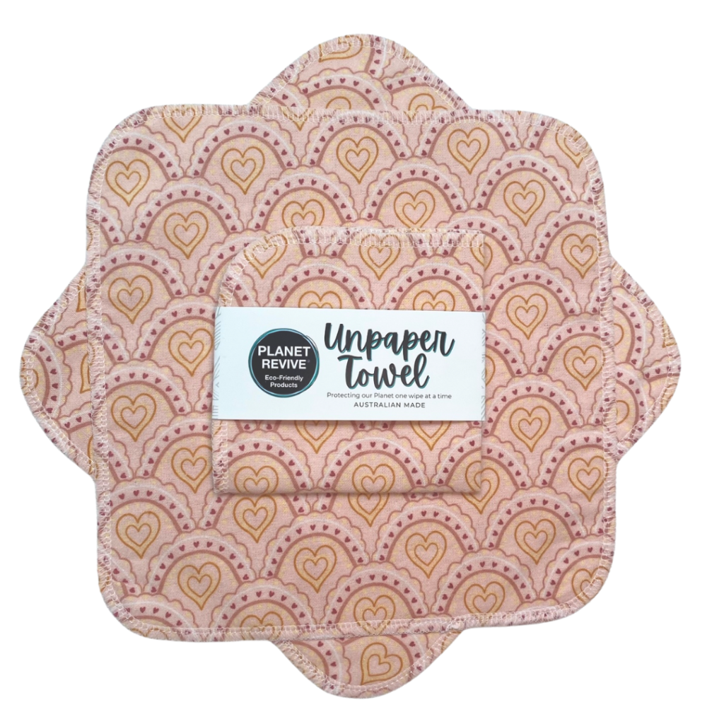 Planet Revive Unpaper Towel Hearts