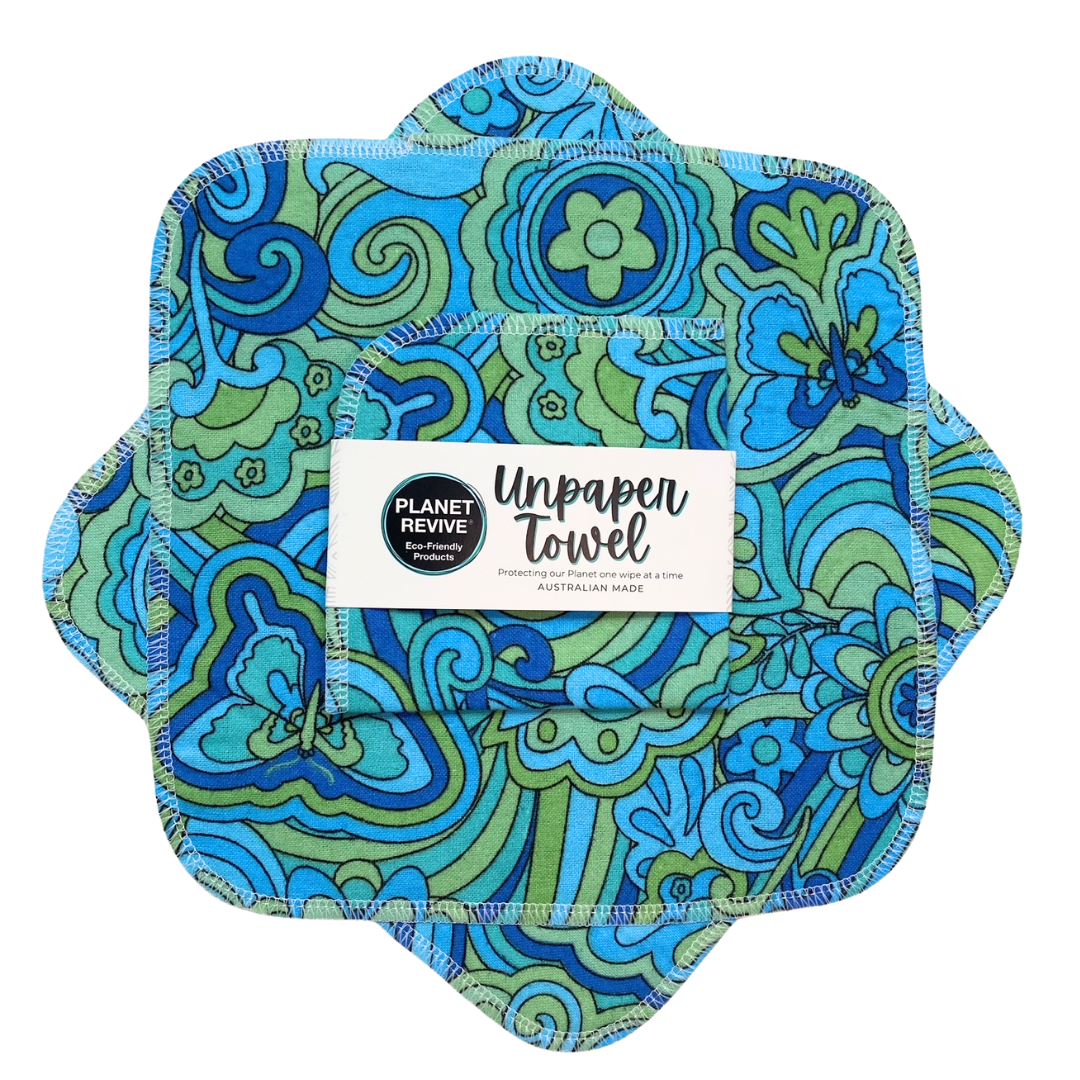 Planet Revive Unpaper Towel Psychedelic Floral