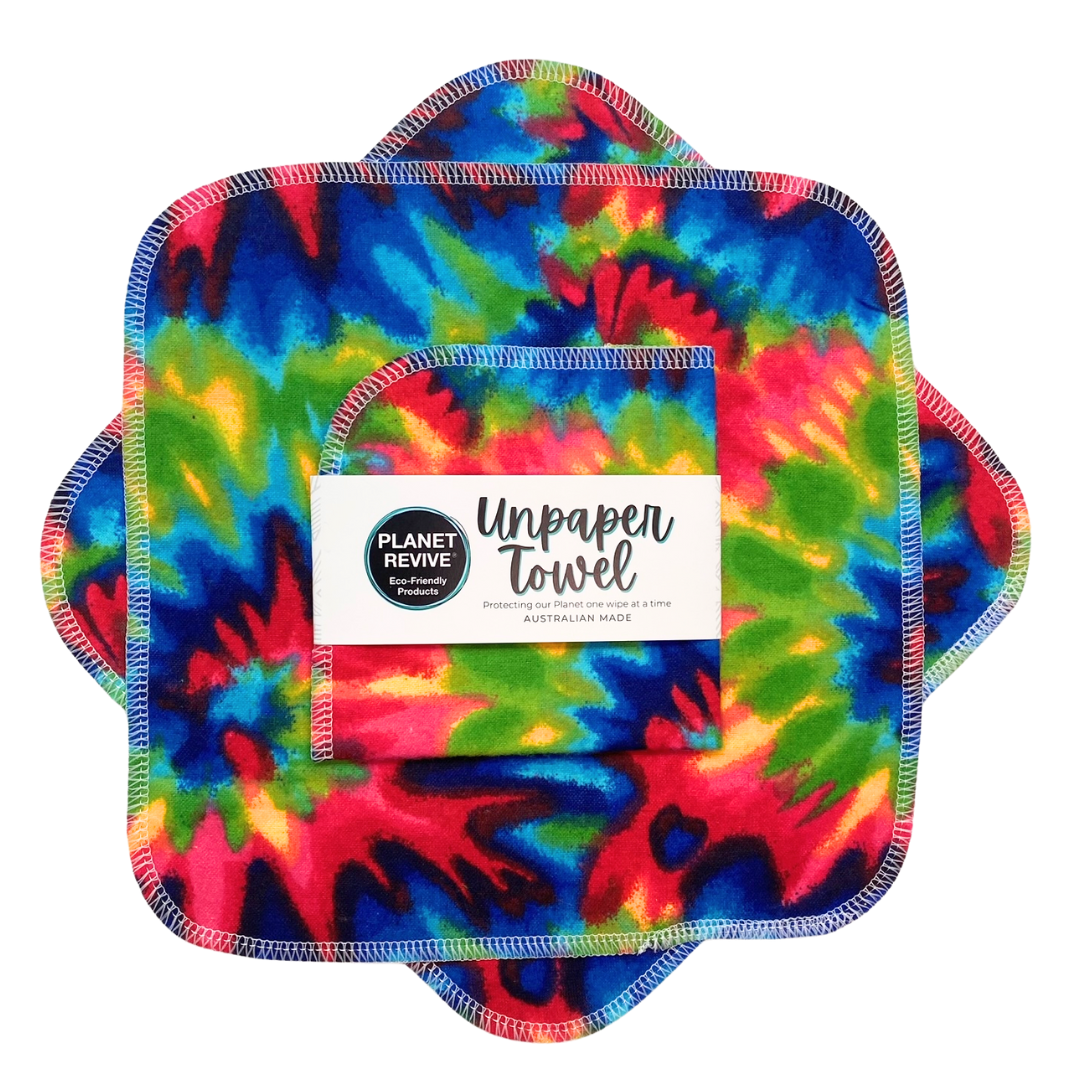 Planet Revive Unpaper Towel Tie Dye