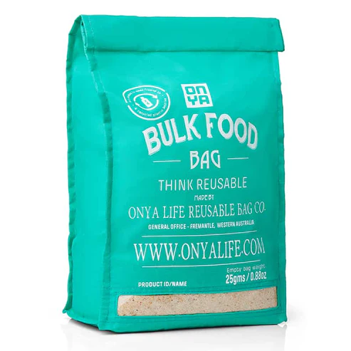 Onya Bulk Food Bag Lrg Aqua