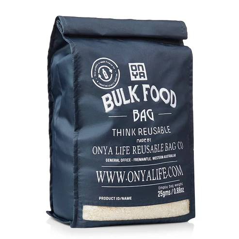 Onya Bulk Food Bag Lrg Charcoal