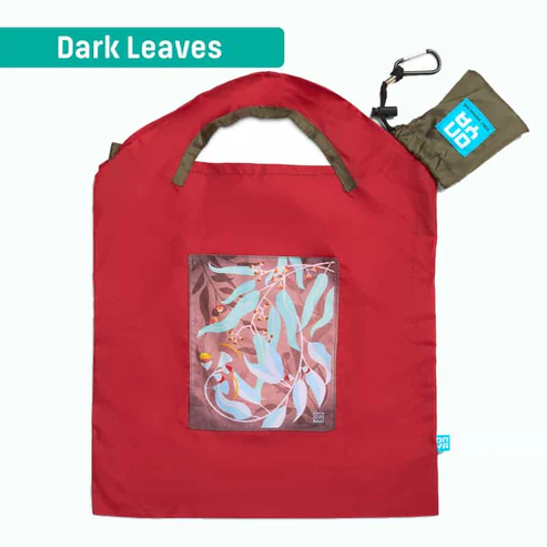 Onya Shopping Bag Sml Dark Leaves