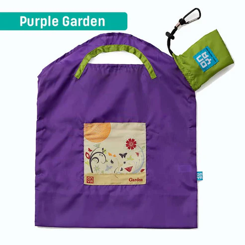 Onya Shopping Bag Sml Purple Garden