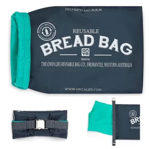 Waste Works Onya Bread Bag Charcoal