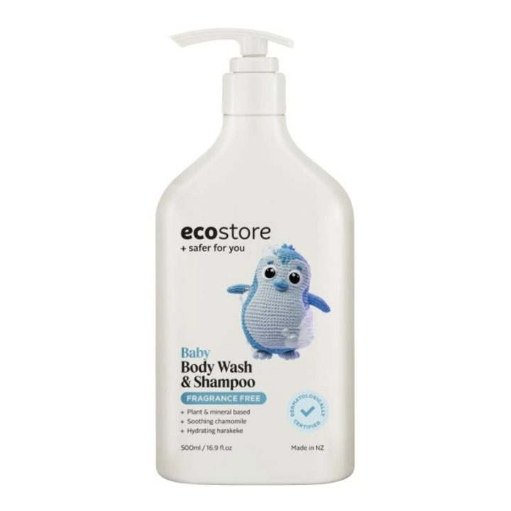 Eco Store Fragrance Free Baby Body Wash & Shampoo