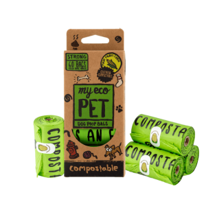 Pet waste bags 4 rolls