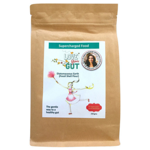 Supercharged Food Diatomaceous Earth Love Your Gut Powder