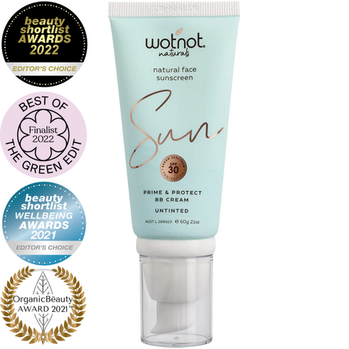 Wotnot SPF Natural Face Sunscreen & BB Cream