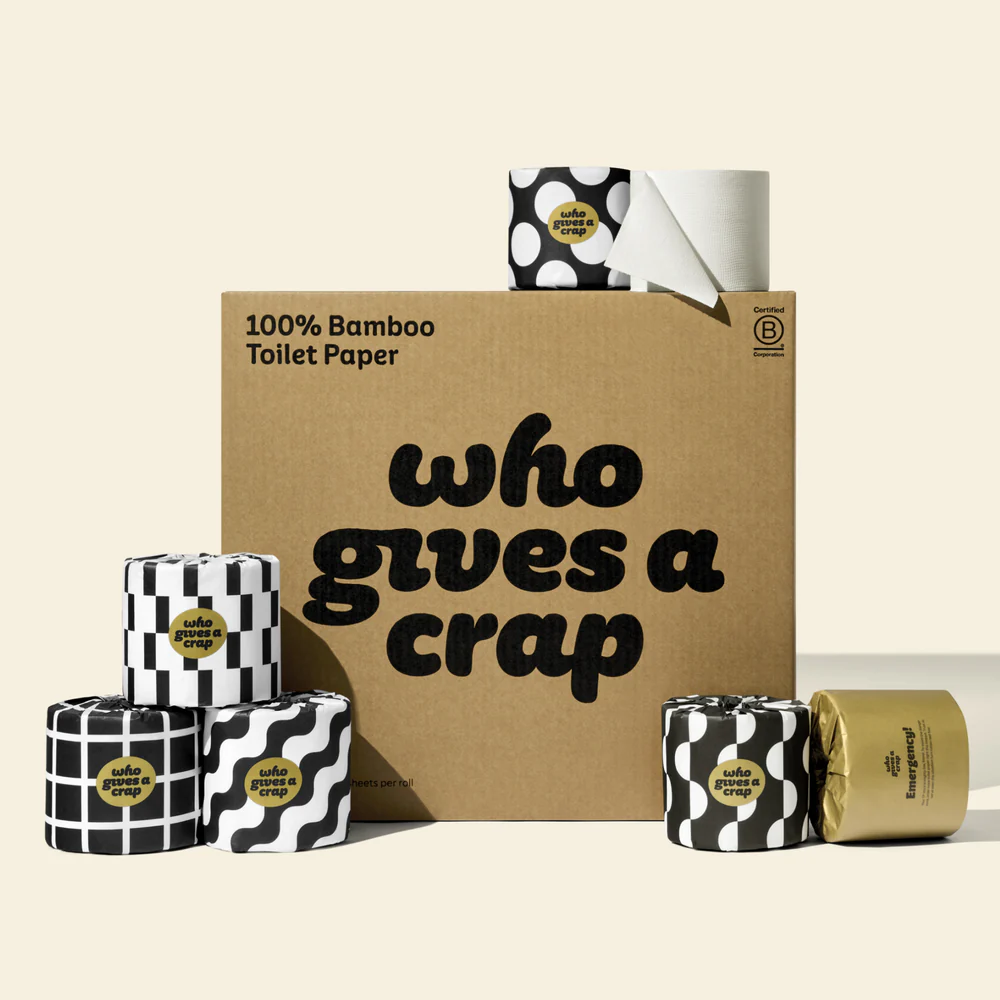 WGAC 100% Bamboo Toilet Paper Pack