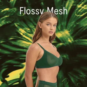 Mesh Comfort Wirefree Bralette