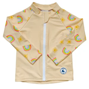 Long Sleeve Children's Rashie ~ Rainbows