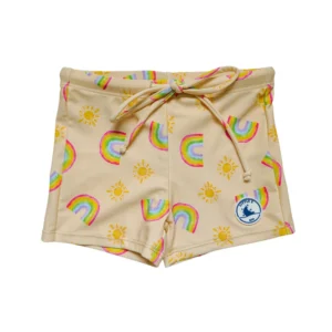 Childrens Swim Shorts ~ Rainbows