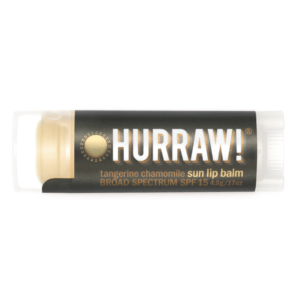 Hurraw Lip Balms SPF 15 Sun Tangerine & Chamomile Vegan Lip Balm (4.3 g)