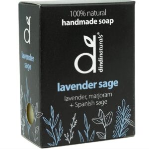Dindi Naturals Boxed Soap Bar 110g - Lavender Sage