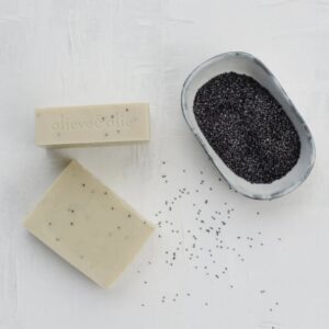 Olieve & Olie Soap Bar 80g - Lemon Myrtle, Lemon Gum & Poppy Seed