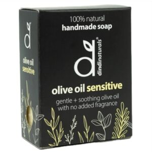 Dindi Naturals Boxed Soap Bar 110g - Olive Oil/Sensitive