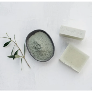 Olieve & Olie Soap Bar 80g - Blue Gum, Cedarwood & Bentonite Clay