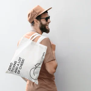eco cheeks tote bag